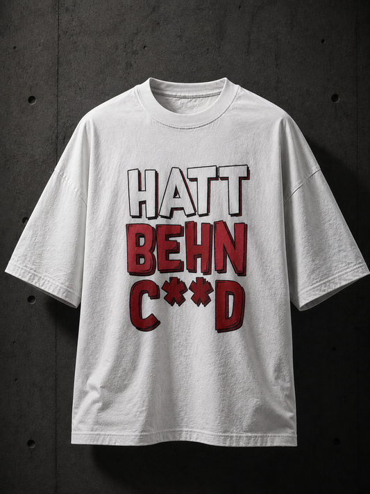 HAAT BEHN C**D Printed Tee