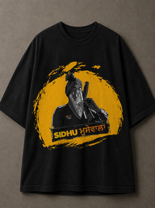 Sidhu Moosewala 5911 Printed Tee