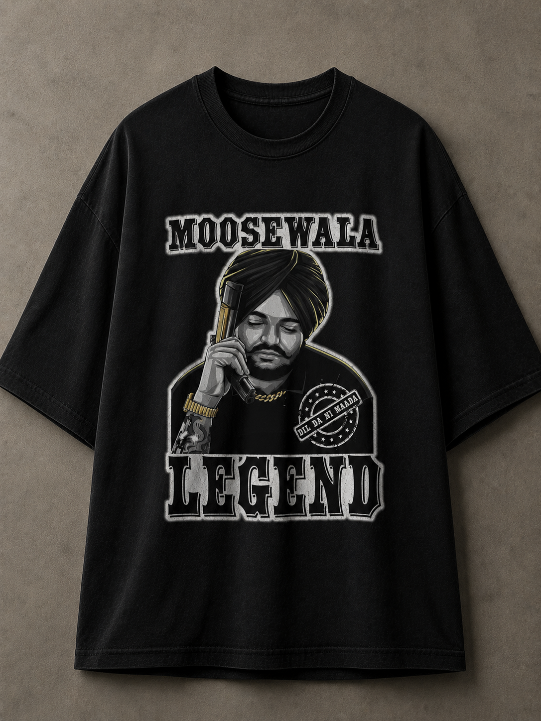 Moosewala Legend Printed Tee