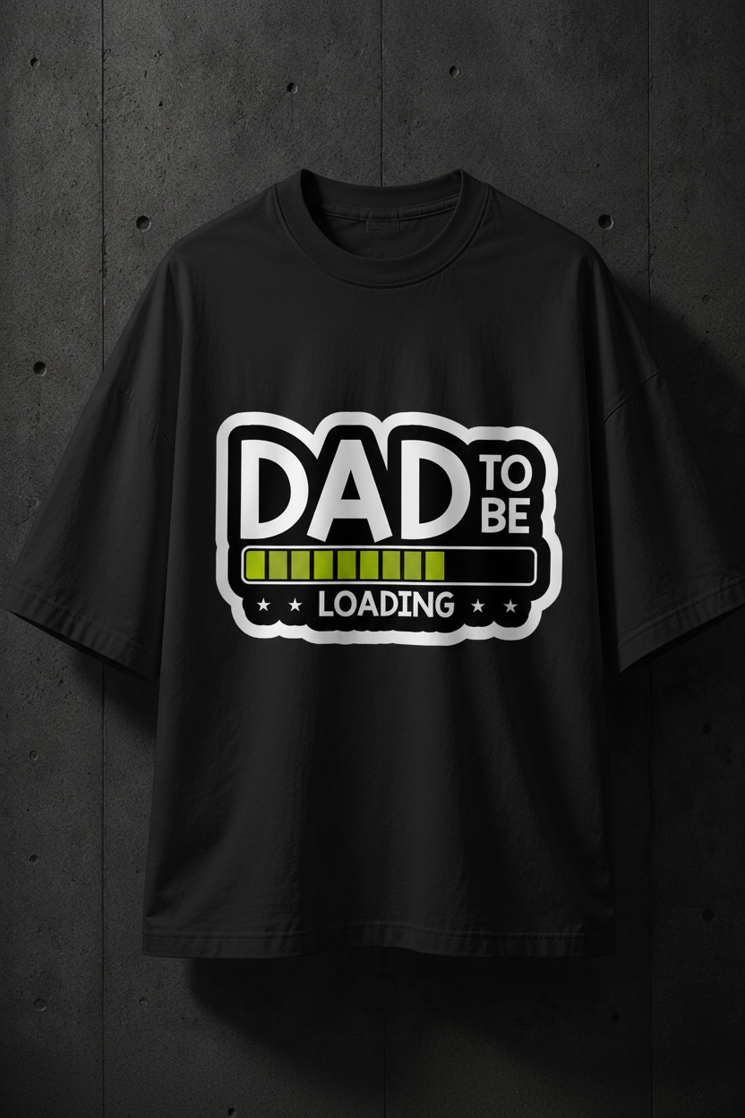 Dad To Be Printed Tee