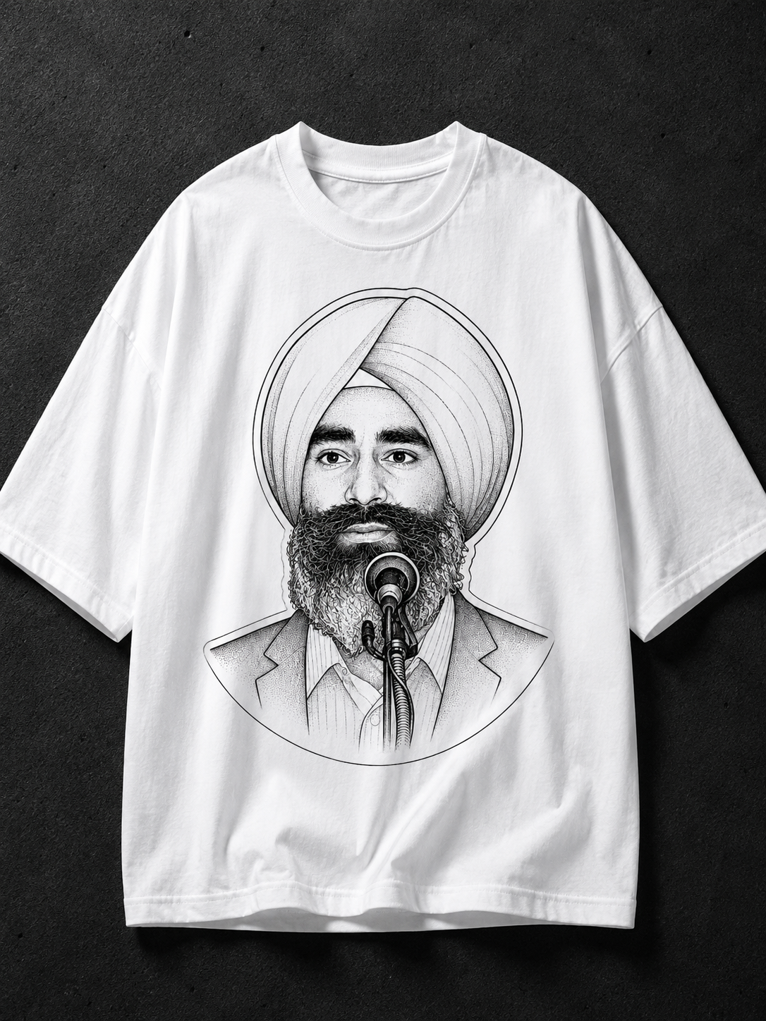 Jaswant Singh Khalra Printed Tee Vol. 3