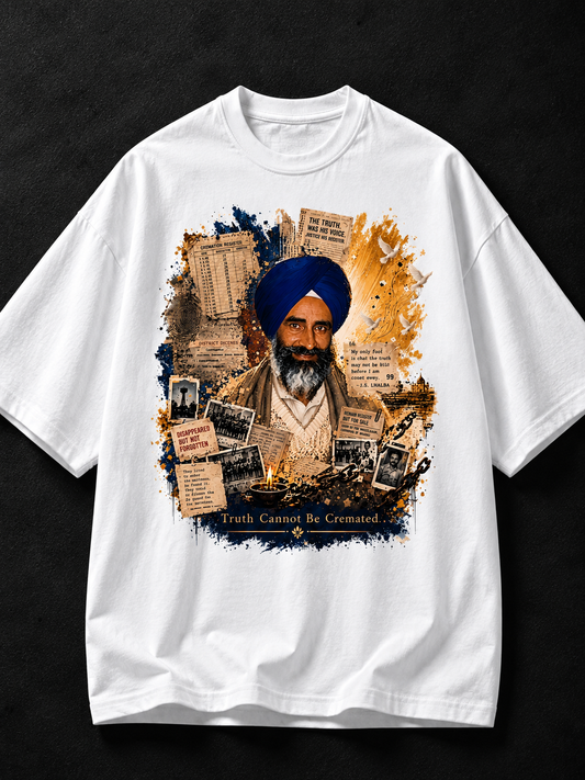 Jaswant Singh Khalra Printed Tee Vol. 2