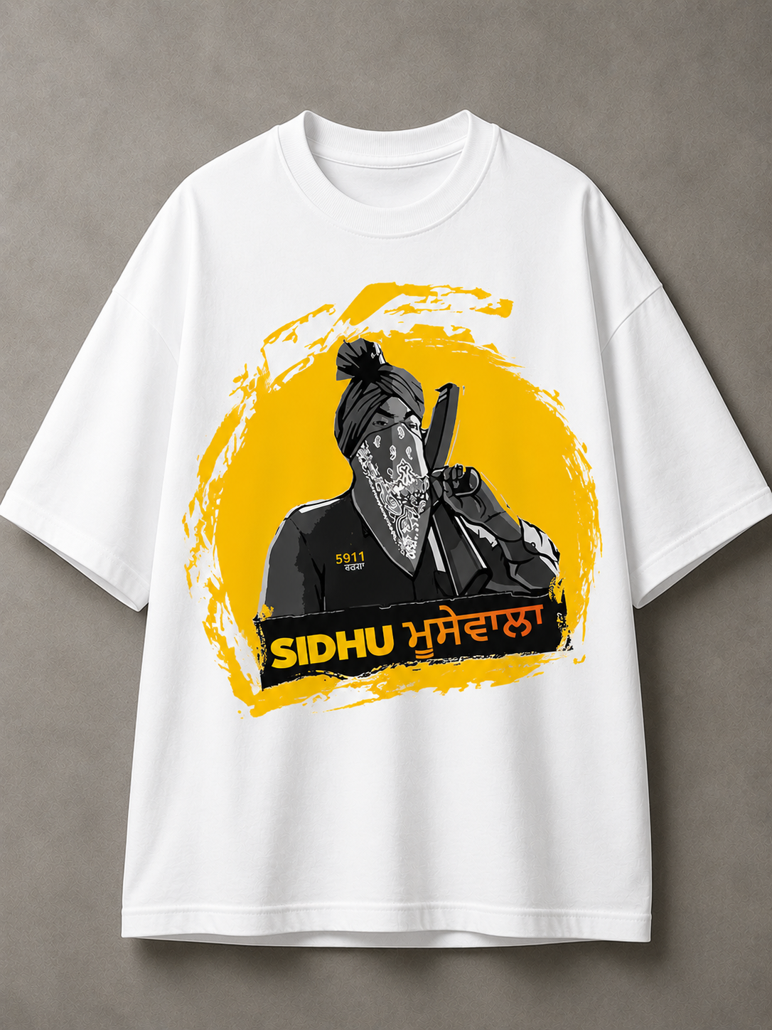 Sidhu Moosewala 5911 Printed Tee