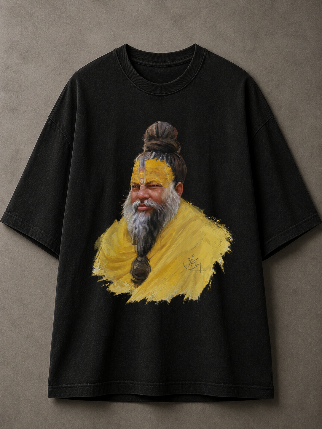Premanand Maharaj Ji Portrait Printed Tee