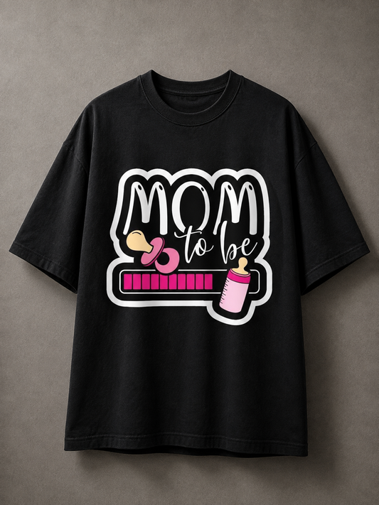 Mom To Be Printed Tee