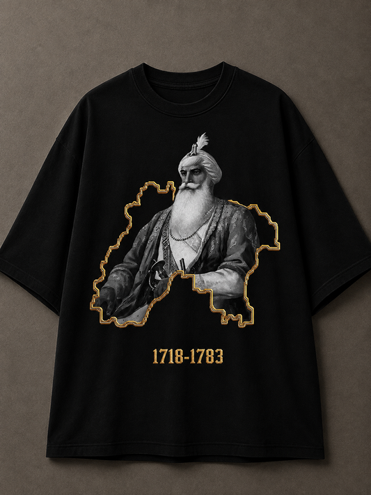 Jassa Singh Ahluwalia Portrait Printed Tee