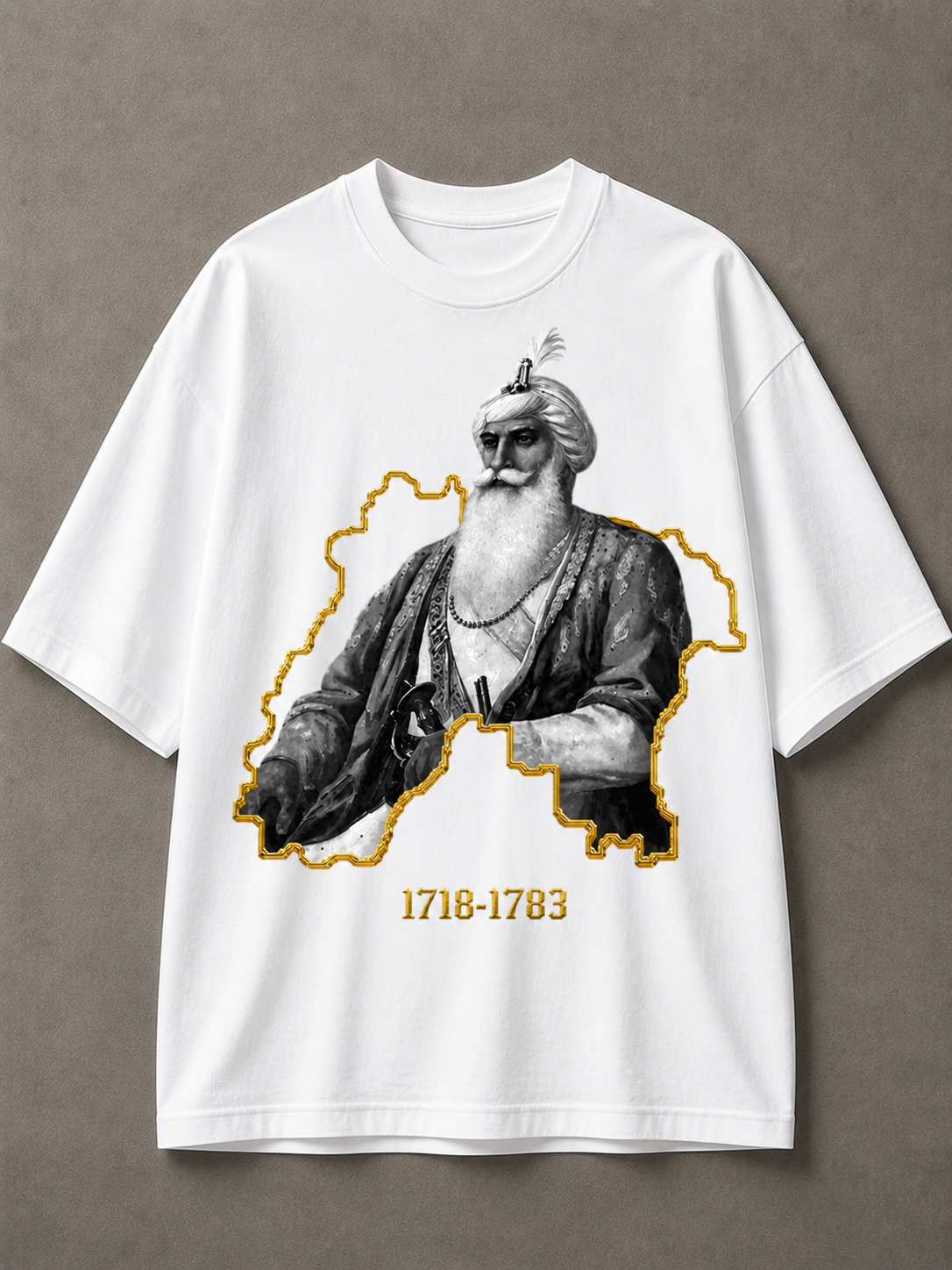 Jassa Singh Ahluwalia Portrait Printed Tee