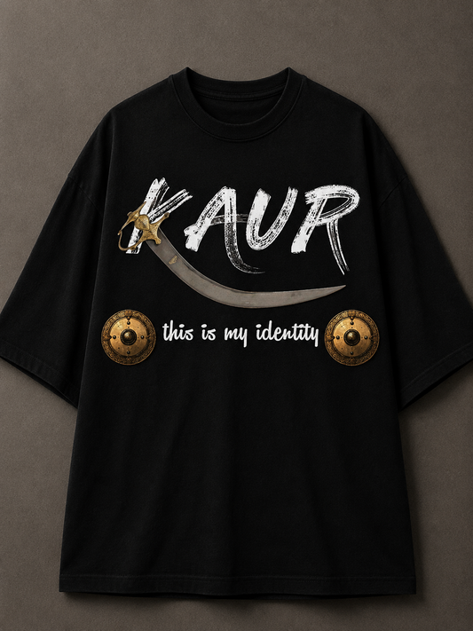 Kaur – This Is My Identity Printed Tee