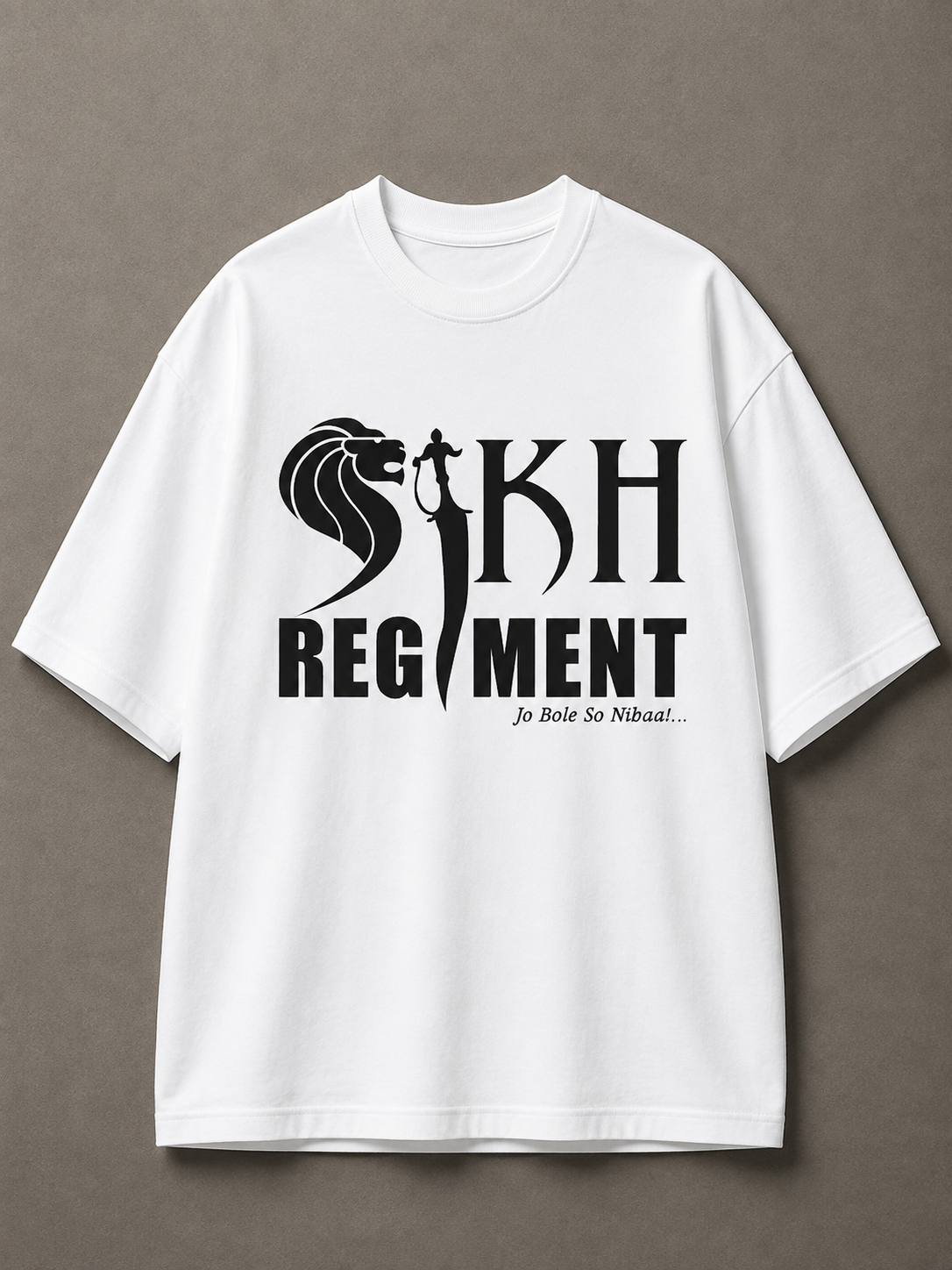 Sikh Regiment Printed Tee