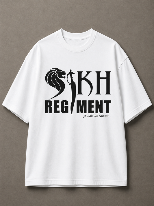 Sikh Regiment Printed Tee