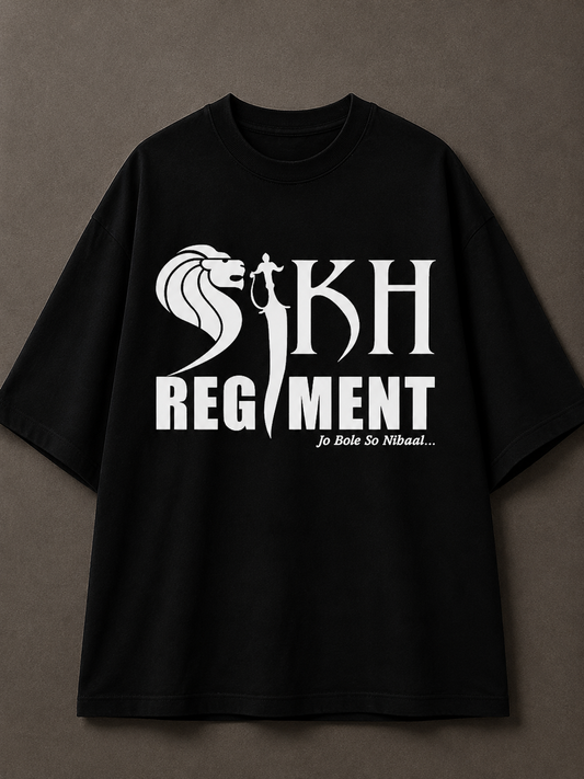 Sikh Regiment Printed Tee