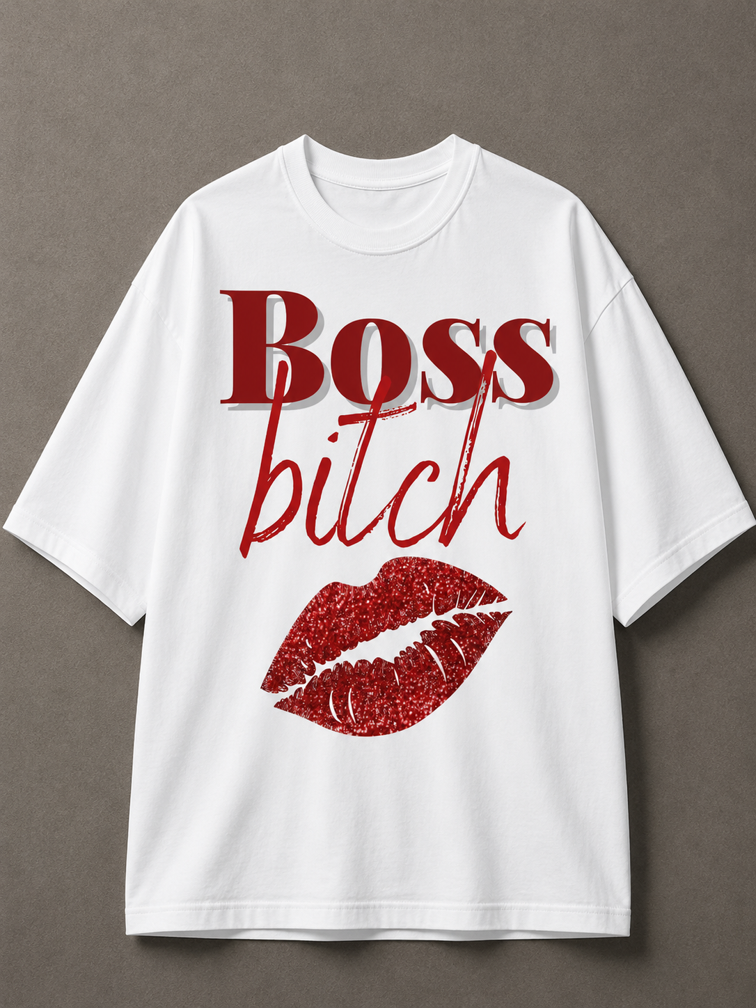 Boss Bitch Printed Tee