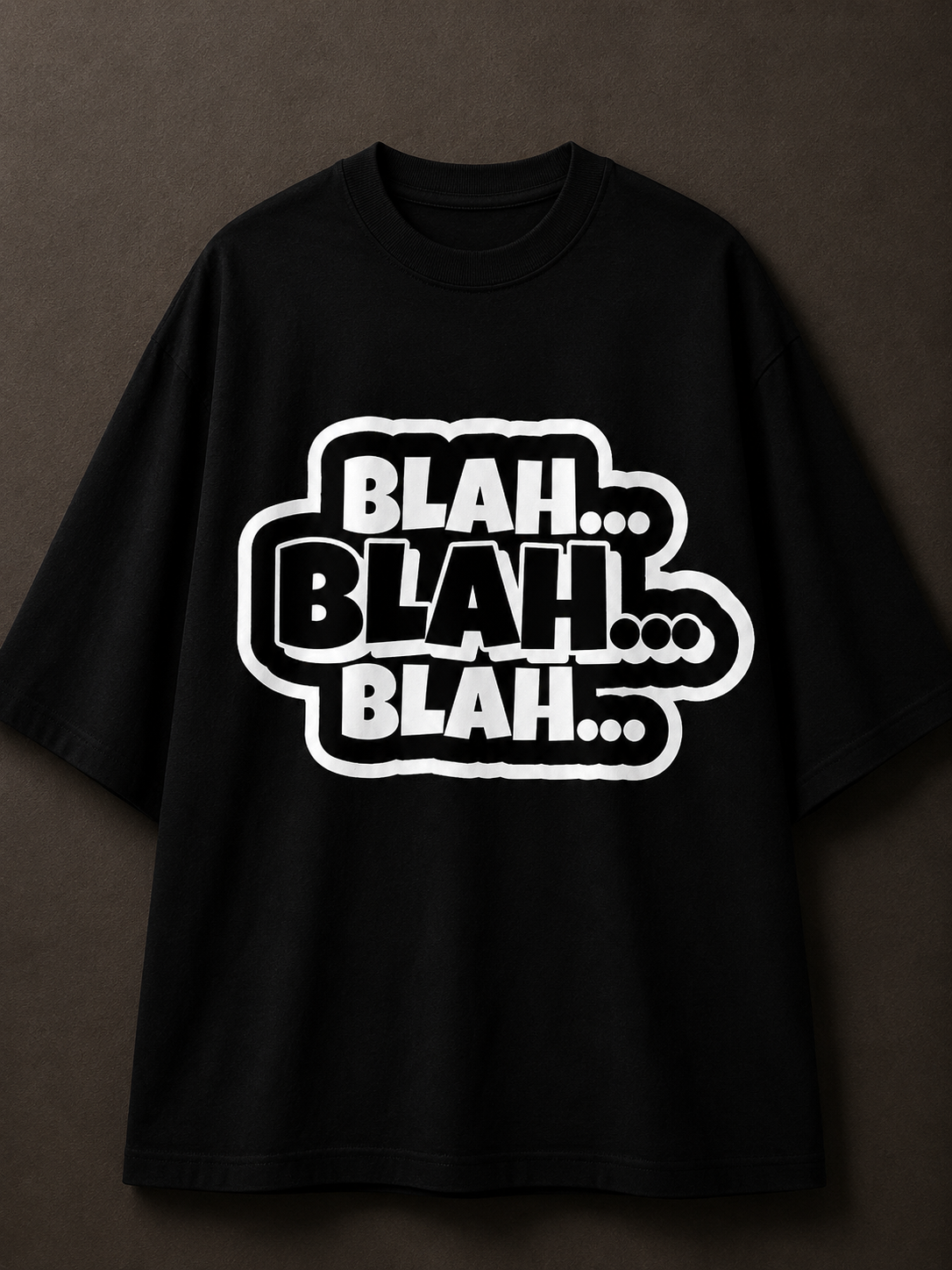 Blah Blah Blah Printed Tee