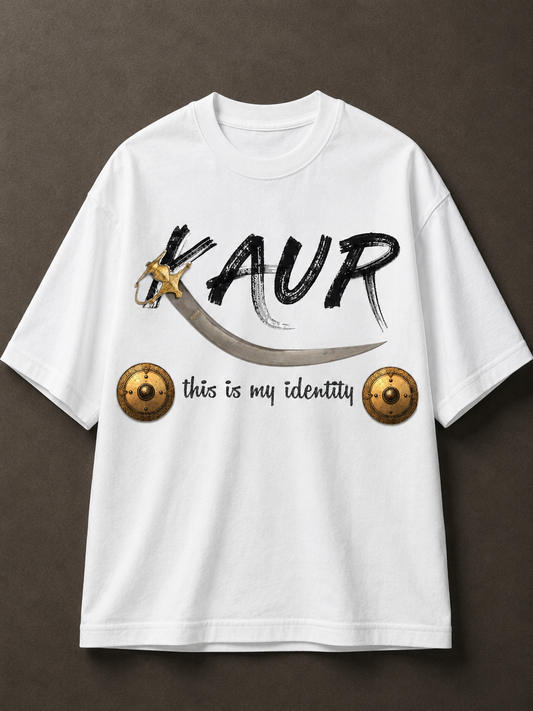 Kaur – This Is My Identity Printed Tee