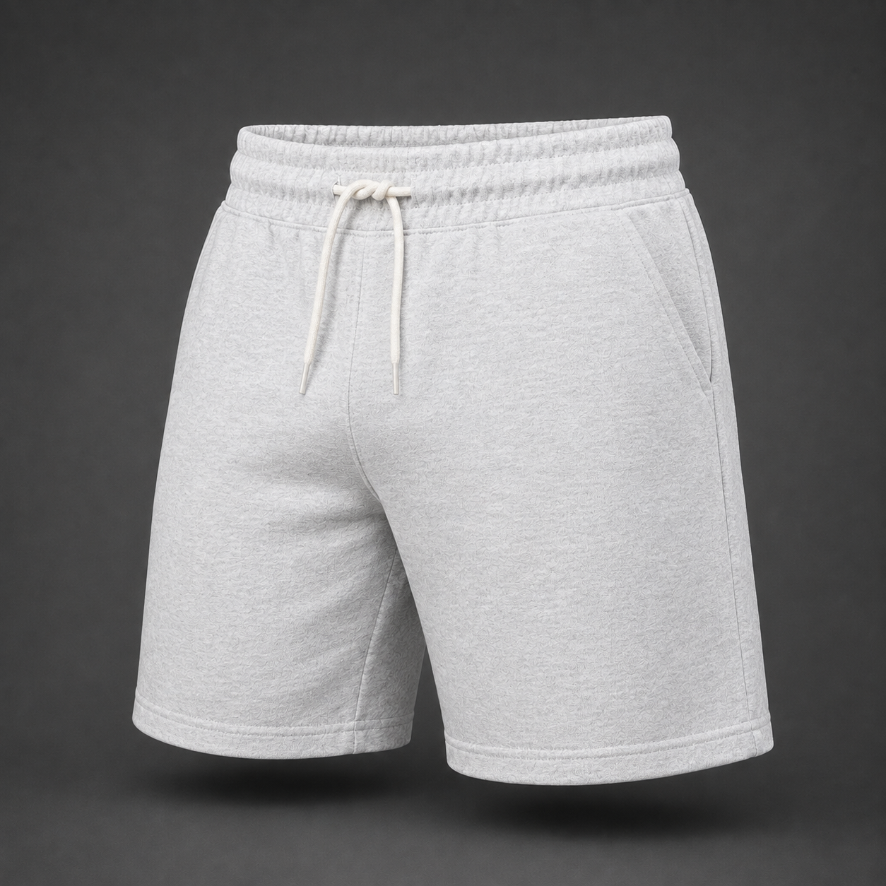 Fleece Shorts – Light Grey