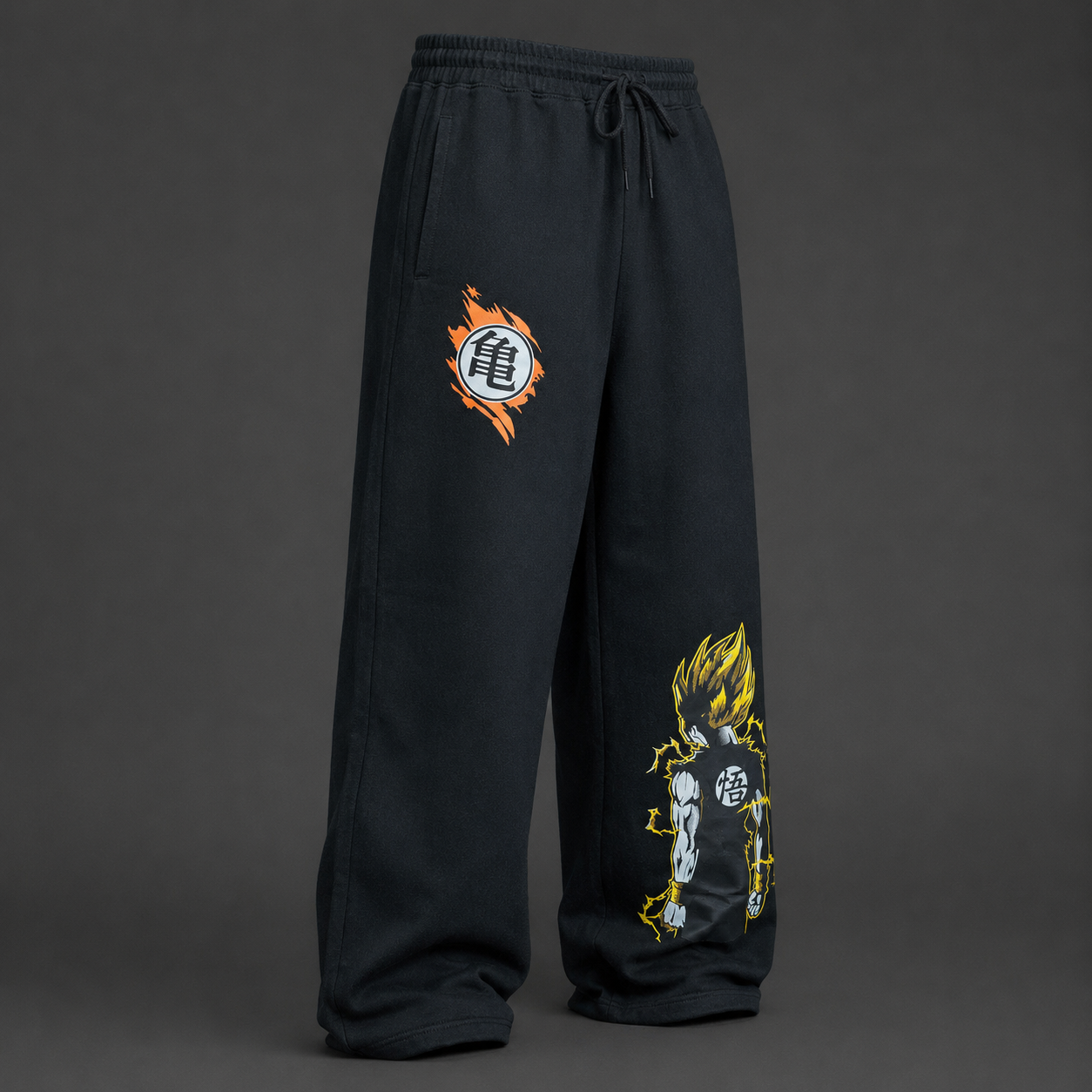 Goku Baggy Trouser – Anime Streetwear Pants for Men