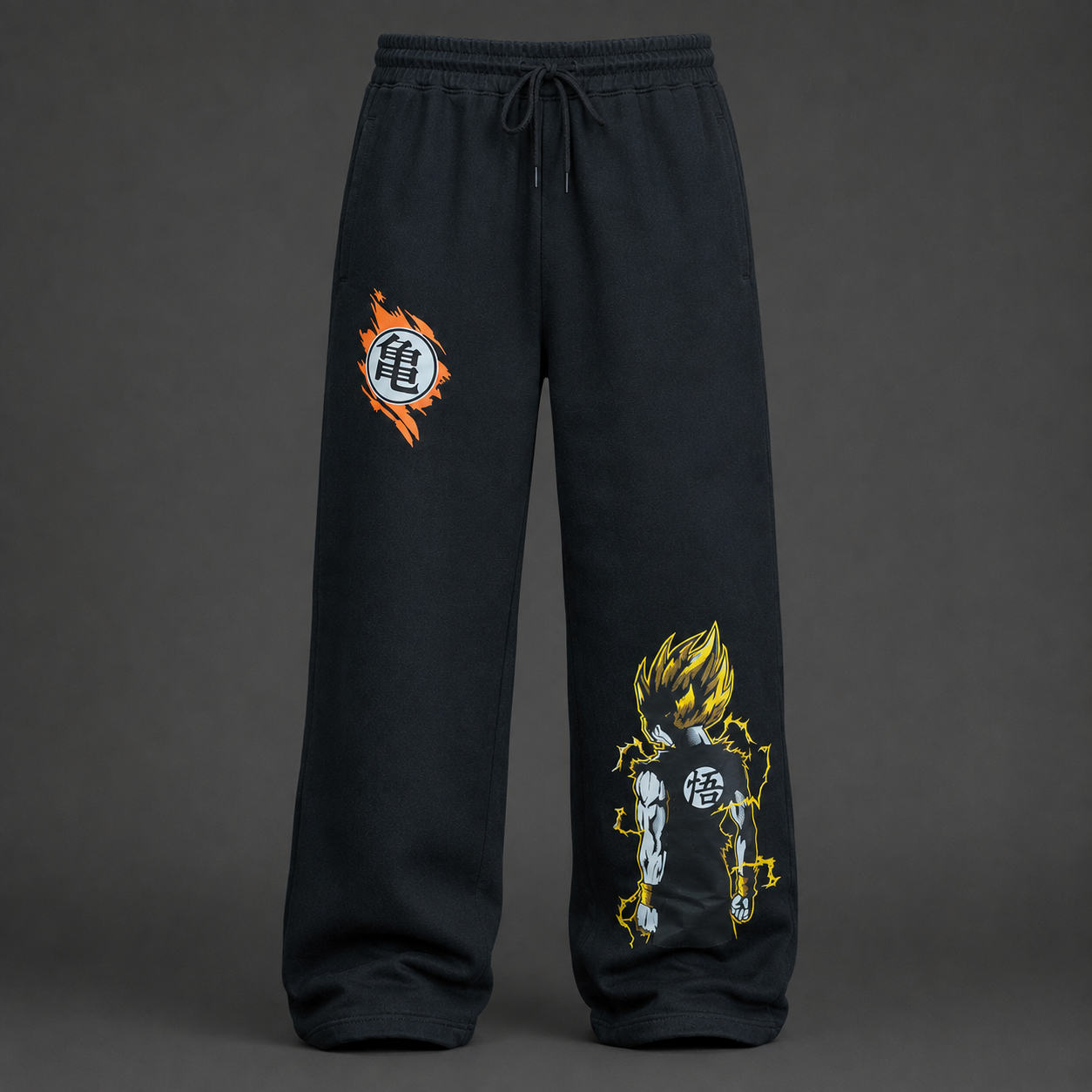 Goku Baggy Trouser – Anime Streetwear Pants for Men