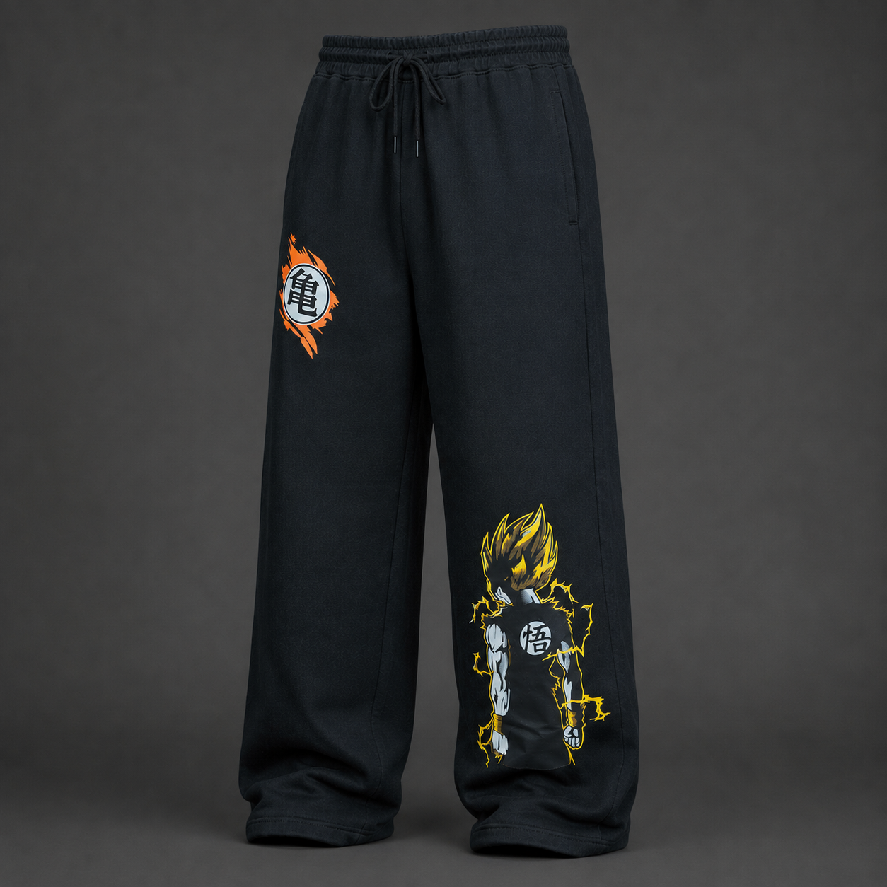 Goku Baggy Trouser – Anime Streetwear Pants for Men